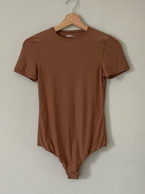 aerie Brown Smoothez Bodysuit